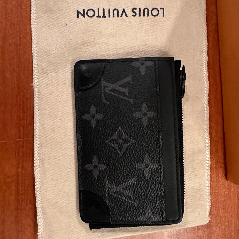 NEW Louis Vuitton Mens Eclipse Multi Card Holder Trunk M80556 + Original Receipt - Picture 4 of 9